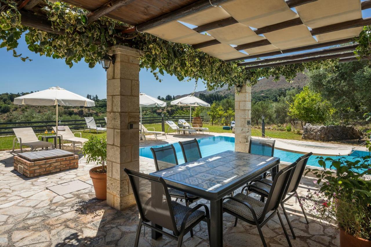 Boutique Villa Petra Amanda Heated Pool Optional Fílippos Exterior foto